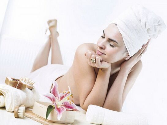 Les soins de la peau commencent par un bain